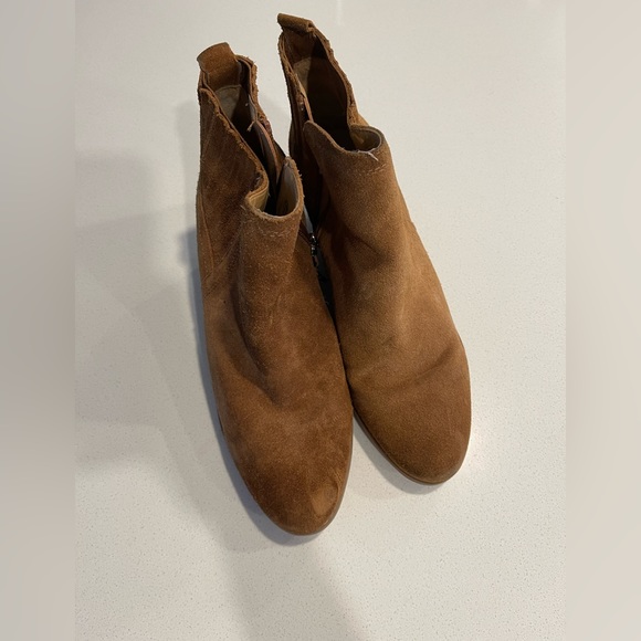 Franco Sarto Suede Ankle Booties - Picture 4 of 6